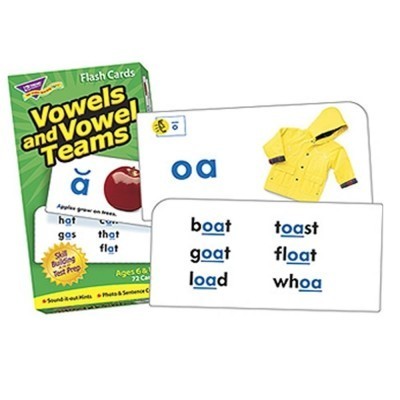 Skill Drill Flash Cards - Vowels and Vowel Teams