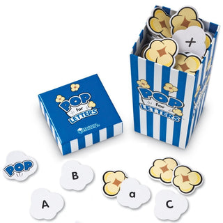 POP FOR LETTERS GAME