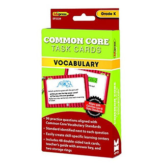 Common Core Vocabulary Task Cards - Grade K