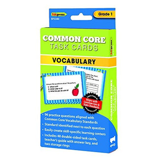 Common Core Vocabulary Task Cards - Grade 1