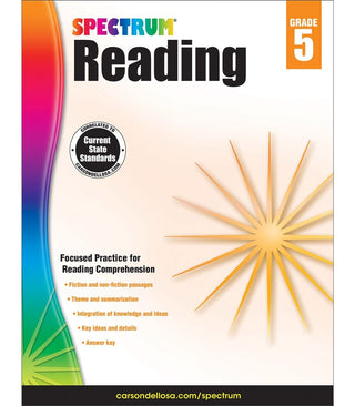 Spectrum® Reading Workbook - Grade 5