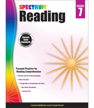 Spectrum® Reading Workbook - Grade 7