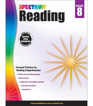 Spectrum® Reading Workbook - Grade 8
