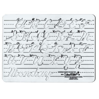 Handwriting Template - Cursive Uppercase