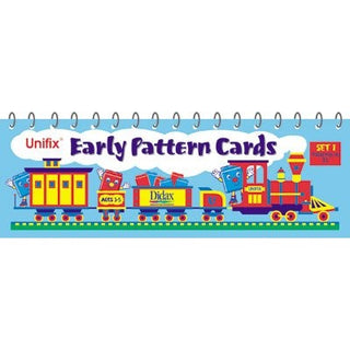 Unifix Early Pattern Cards - Set 1, Patterns in 2's