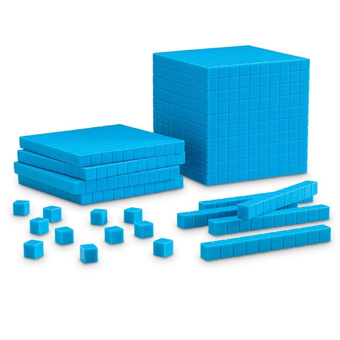 Plastic Base Ten Blocks Starter Set — CM School Supply