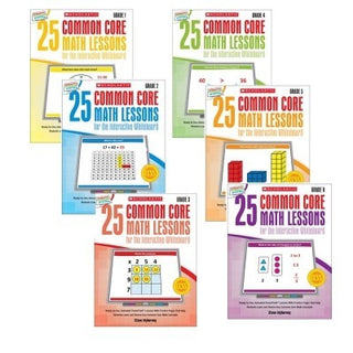 25 Common Core Math Lessons for the Interactive Whiteboard
