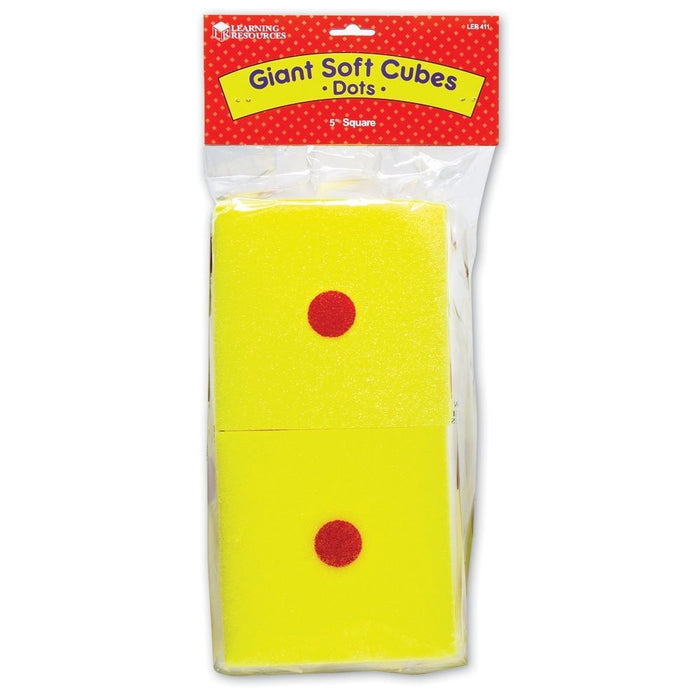 Giant Soft Foam Cubes - Dot Cubes - 154-411 — CM School Supply