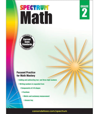 Spectrum® Math Workbooks - Grade 2