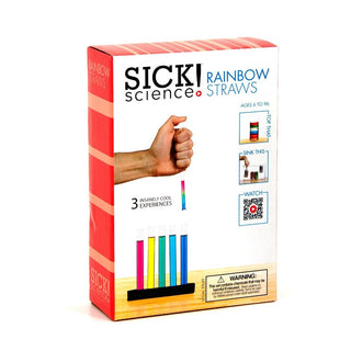 Sick Science! Rainbow Straws