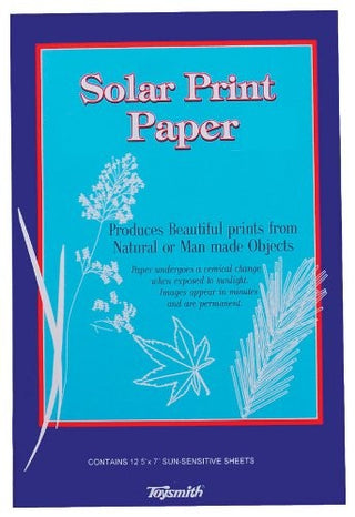 Solar Print Paper, 12 Sheets Plus Frame