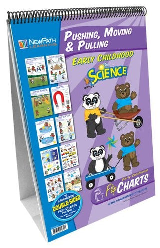 Early Childhood Science Readiness Flip Chart - Pushing, Moving & Pulling