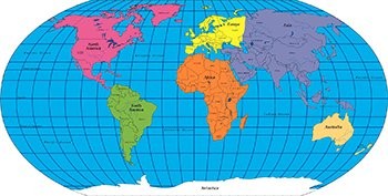 Practice World Map for Classroom (Labeled) CM School Supply Practice World Map for Classroom (Labeled) CM School Supply