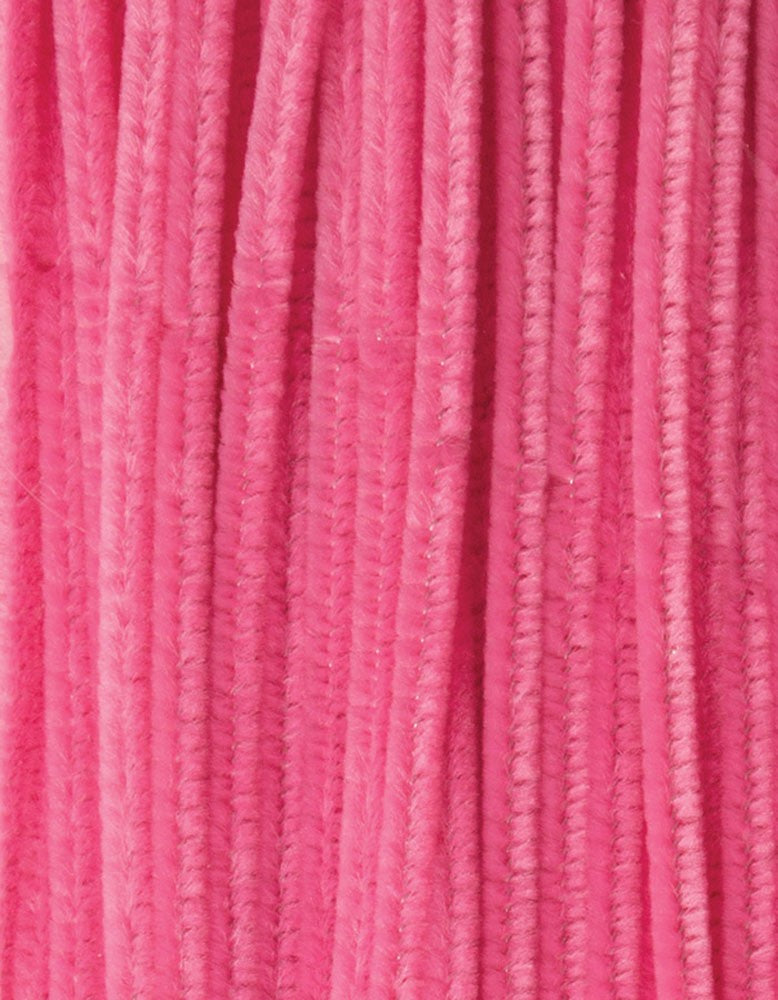 Pink Pipe Cleaners I Chenille Stem, 100 Pieces