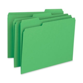 Letter Size Top Tab File Folders