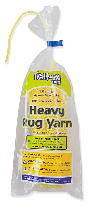 Yellow Heavy Rug Yarn
