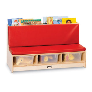 Jonti-Craft® Literacy Couch - Red
