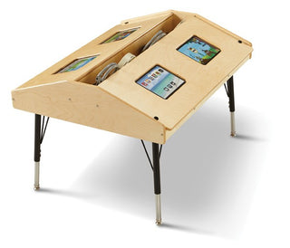 Jonti-Craft® Quad Tablet Table - Stationary