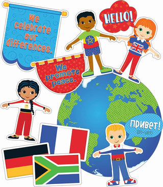 We Are Global Citizens Bulletin Board Set