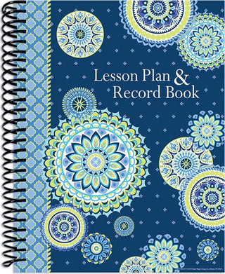 Blue Harmony Lesson Plan Book