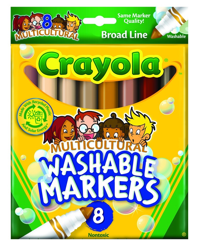 10 Count Crayola Markers Kids Fun Classic Broad Line Color School Supplies