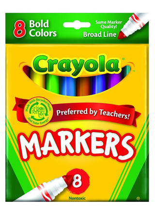 Crayola® Original Formula Conical Tip Markers (Bold) (Single Pack)