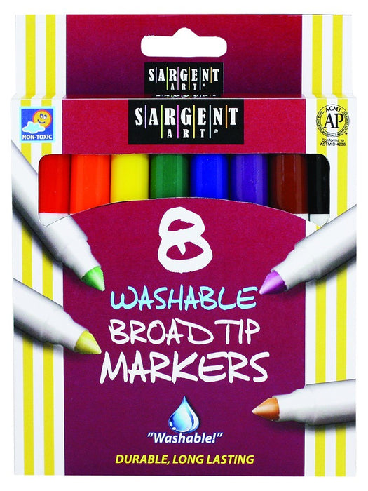 Sargent Art Washable Felt Tip Markers
