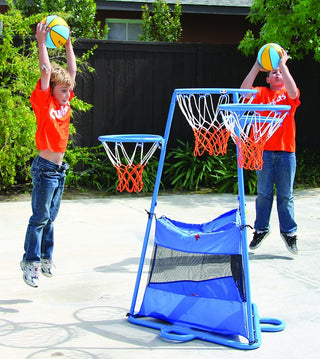 4-Rings Basketball Stand with Storage Bag