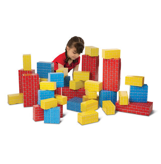 Jumbo Cardboard Blocks (40 pieces)