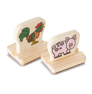My First Wooden Stamp- Farm