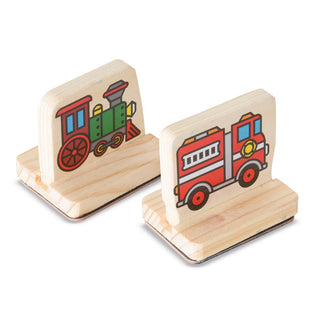 My First Wooden Stamp Set- Vehicles