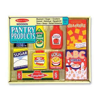 Wooden Pantry Products Set