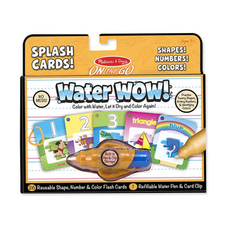 Water Wow! Number, Color, Shape Cards