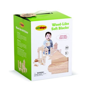 Wood-Like™ Soft Blocks (Set of 80)