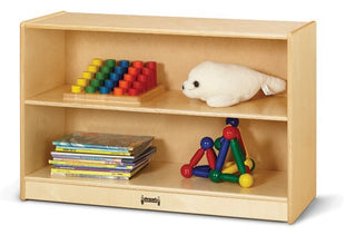 Jonti-Craft® Short Fixed Straight-Shelf Bookcase (Plexi-Back)
