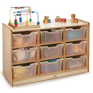 Clear-Tray Storage Cabinets (9-Tray Unit)