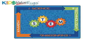Kid$ Value Rugs™ STEM (4' x 6')