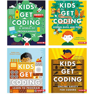 Kids Get Coding, Set of 4 books