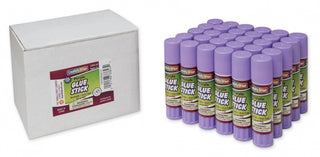Creativity Street® Glue Stick, Purple, .28 oz., Box of 30