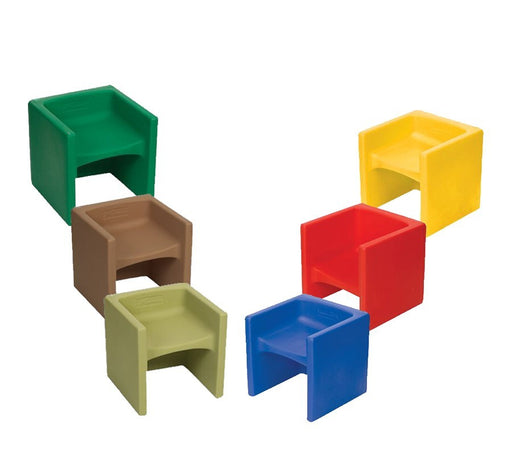 Cube chairs for online classroom