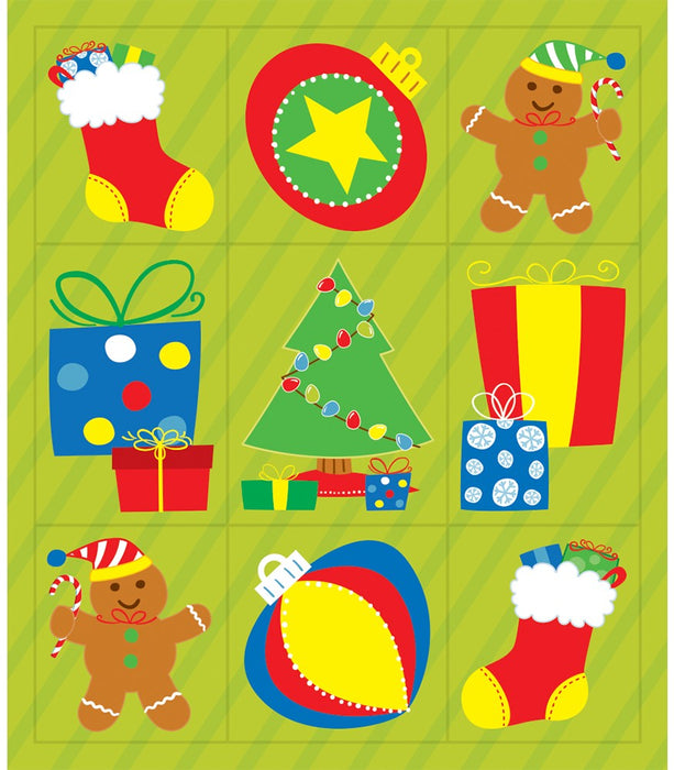 Winter Holiday Stickers  Festive Incentive Reward Stickers