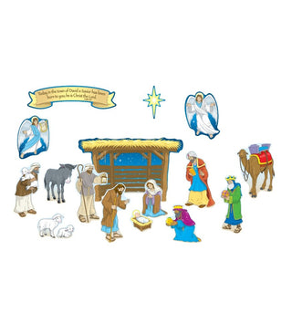 Nativity Mini Bulletin Board Set