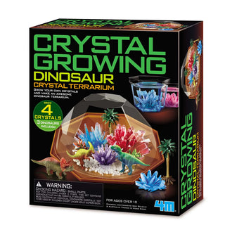 4M-Crystal Growing Dino Crystal Terrarium
