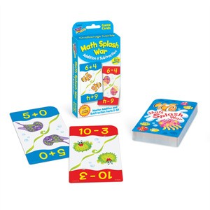 Math Splash War Addition & Subtraction Challenge Cards