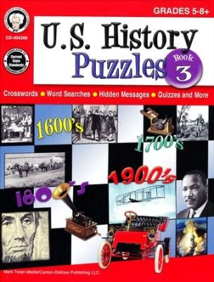 U.S. History Puzzles Book 3