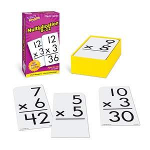 Multiplication 0-12 Flash Cards — CM School Supply