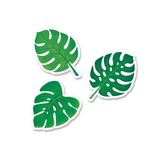 Palm Paradise Monstera Leaves 3 Inch Designer Cut-Outs