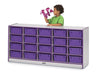 Rainbow Accents¨ 20 Tub Mobile Storage - without Tubs - Purple