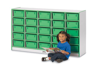 Rainbow Accents¨ 25 Tub Mobile Storage - without Tubs - Teal