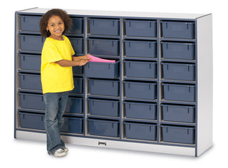 Rainbow Accents¨ 30 Tub Mobile Storage - without Tubs - Navy